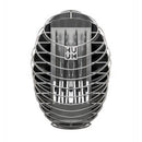 Huum Drop 240V SGS Listed Wall Mount Sauna Heater With UKU Digital Controller & Sauna Stones (SAK43120)