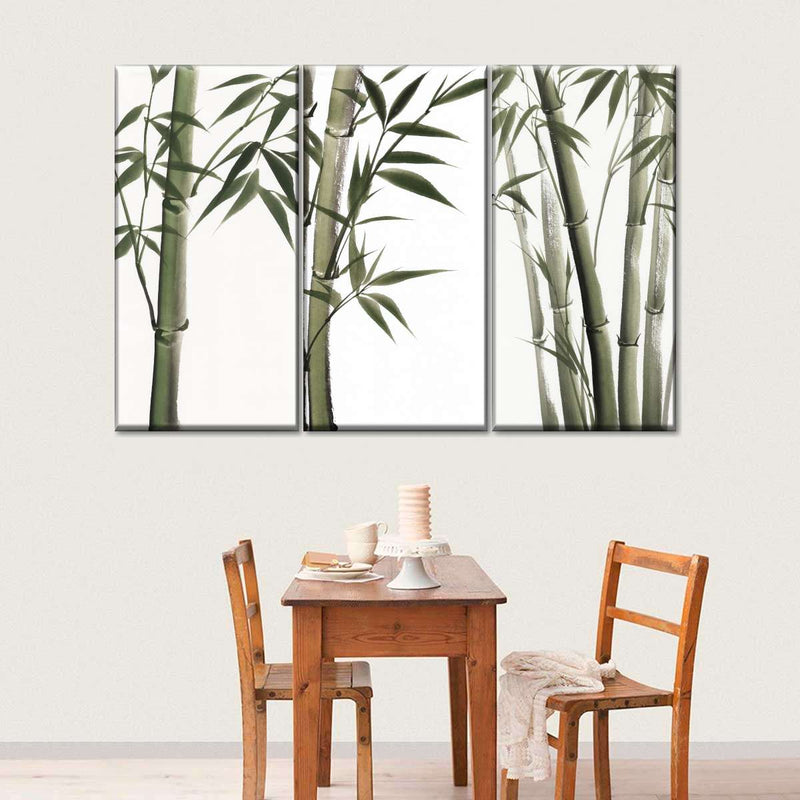 lucky bamboo painting Lucky Bamboos Wall Art