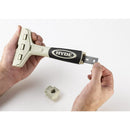 Hyde 4 in. W X 8 in. L Silver Carbon Steel Glass Scraper