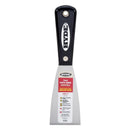 Hyde Black & Silver 2 in. W X 7-1/4 in. L High-Carbon Steel Stiff Putty Knife
