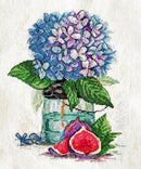 Hydrangea SM-138 Counted Cross Stitch Kit