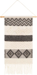 Flaurling Charcoal Wall Hanging