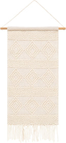 Tieschen White Wall Hanging