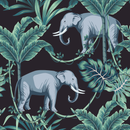 Elephants Pattern Wallpaper