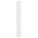 Arial Font White Painted MDF Wood Letter I (6 Inches)