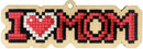 I Love Mom WWP319 Diamond Painting on Plywood Kit