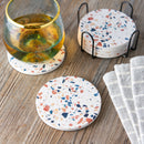 Terrazzo Stoneware Coasters