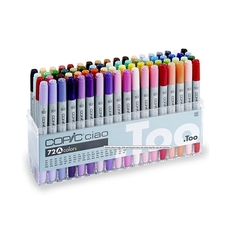 COPIC Ciao Marker 72pc A