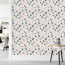Fashionable Watercolor Dots Wallpaper Tasteful