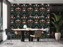 Dark Floral Wallpaper