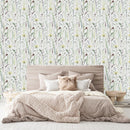 Elegant Wildflowers Wallpaper Chic