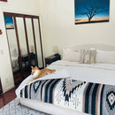 Brown Wool Mexican Blanket - PRE ORDER 6/28