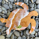 Unfinished Wood Sea Turtle Shape - Ocean - Nursery - Craft - up to 46" DIY