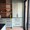 Lew's Square Bar Cabinet Knobs and Handles in Matte Black