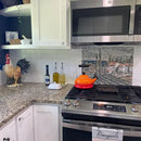 Ancient Tuscan Mosaic Kitchen Backsplash: Timeless Elegance