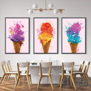 Ice Cream Parlor Canvas