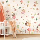 Magical Fairy House - Fabric Nursery Wall Art Decals