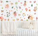 Magical Fairy House - Fabric Nursery Wall Art Decals