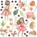 Magical Fairy House - Fabric Nursery Wall Art Decals
