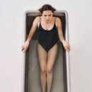 Icetubs IceBath Thermowood And Stainless Steel Cold Therapy Immersion Bath (SAK94720)