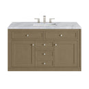 James Martin Chicago 48" Single Bathroom Vanity, Walnut Whisper
