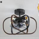 Idyllic American Fan Lamp Nordic Minimalist Dining Room