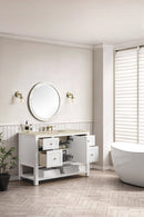 James Martin Breckenridge 48" Single Bathroom Vanity, Bright White