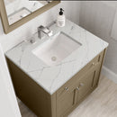 James Martin Chicago 30" Single Bathroom Vanity, Walnut Whisper