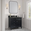 James Martin Brittany 36" Single Bathroom Vanity, Black Onyx