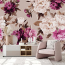 Modish Pink Peonies Wallpaper Smart