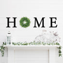 Home Metal Wall Art – Farmhouse Word Sign Living Room Decor