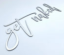 Get Naked - Metal Wall Art