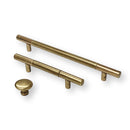 Sydney Aged Brass Cabinet Knob and Drawer Pulls