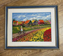 Tulip Field R2148 Counted Cross Stitch Kit