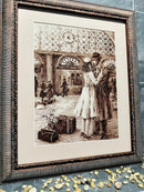 Old Photo. Rendezvous Counted Cross Stitch Kit by Riolis R2111