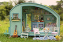 Miniature Wizardi Roombox Kit - Travel Trailer Dollhouse Kit