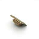 Rectangular Drawer  "Roman" Pulls in Aged Brass