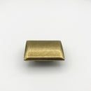 Rectangular Drawer  "Roman" Pulls in Aged Brass