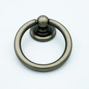Plain Antique Silver Ring Pulls Hardware Cabinet Pull Drawer Pull