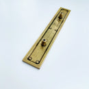 Rectangular Granada Aged Brass Drawer Handles