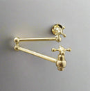 Unlacquered Brass Pot Filler