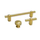 Satin Brass "Elliott" Drawer Pulls and Cabinet Knobs