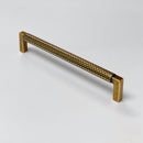 U-Shaped Antique Brass "Venice" Cabinet Knob and Drawer Pulls