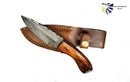 Drop point Damascus Knife by Titan TD-230