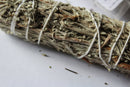 White & Blue sage smudge