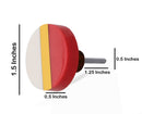 Mascot Hardware Fusion 1-1/2 in. Center Bar & Carmine Drawer Cabinet Knob