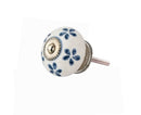 Mascot Hardware Anemone Washed 1-4/7 in. Grey Cabinet Knob (Pack of 10)