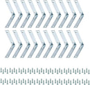 Mascot Hardware Zinc-Plated Corner Brace (4-Pack)-(20-Pack)