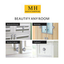 Mascot Hardware Camellia Washed 1-4/7 in. Blue Cabinet Knob (Pack of 10)