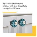 Mascot Hardware Etched 1-3/5 in. Contemporary Cabinet Knob (Pack of 10)
